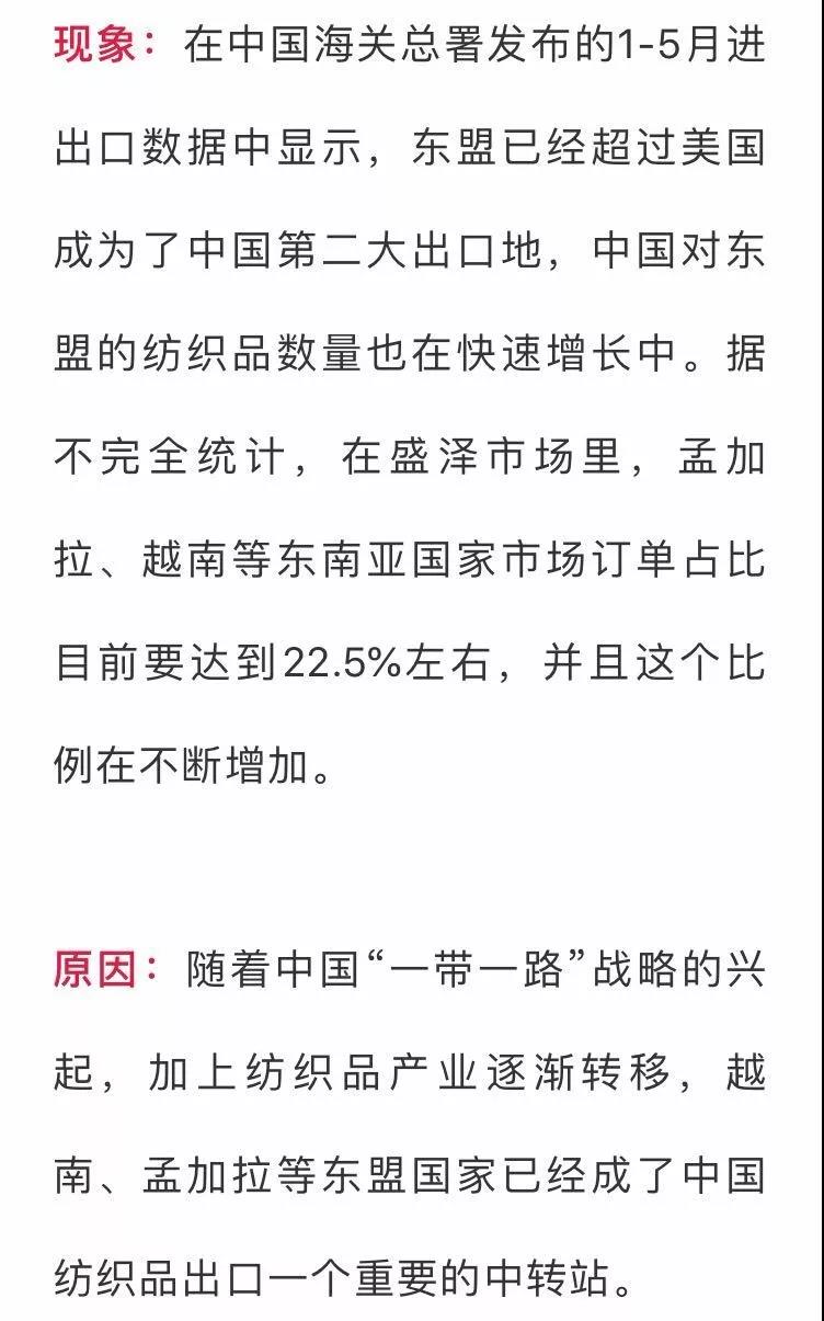 东南亚订单数量增加现象及原因