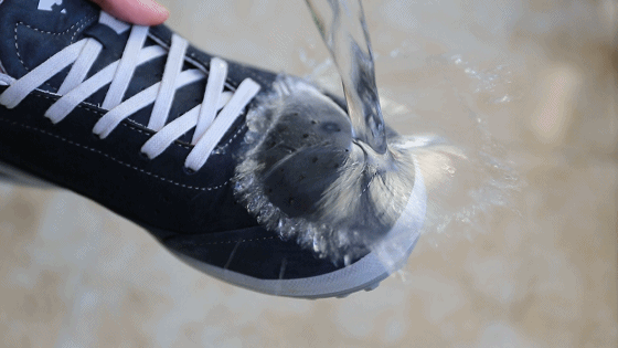 户外鞋防水剂效果
