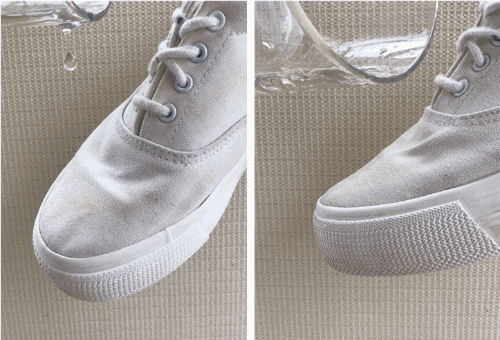 帆布鞋防水剂效果